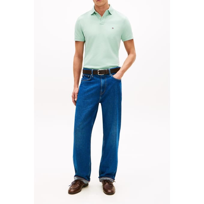 Tommy Hilfiger poloshirt korte mouw groen