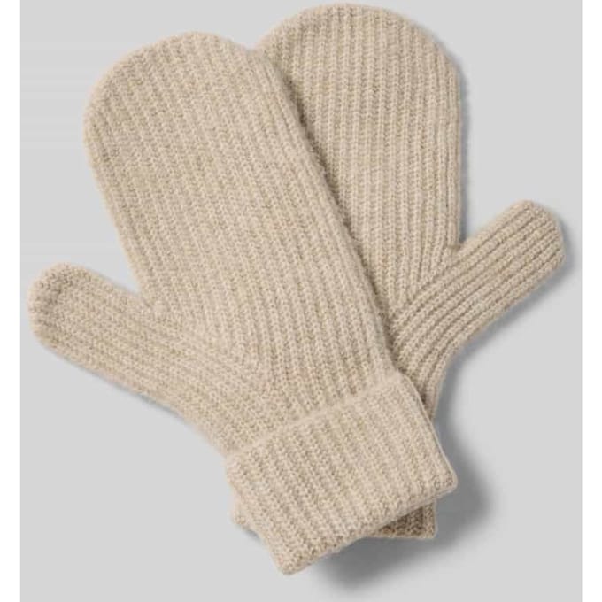 Tom Tailor - Gezellige wanten - Maat ONESIZE - sand stone beige melange