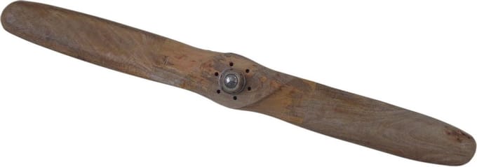 Propellor wand deco hout 120cm
