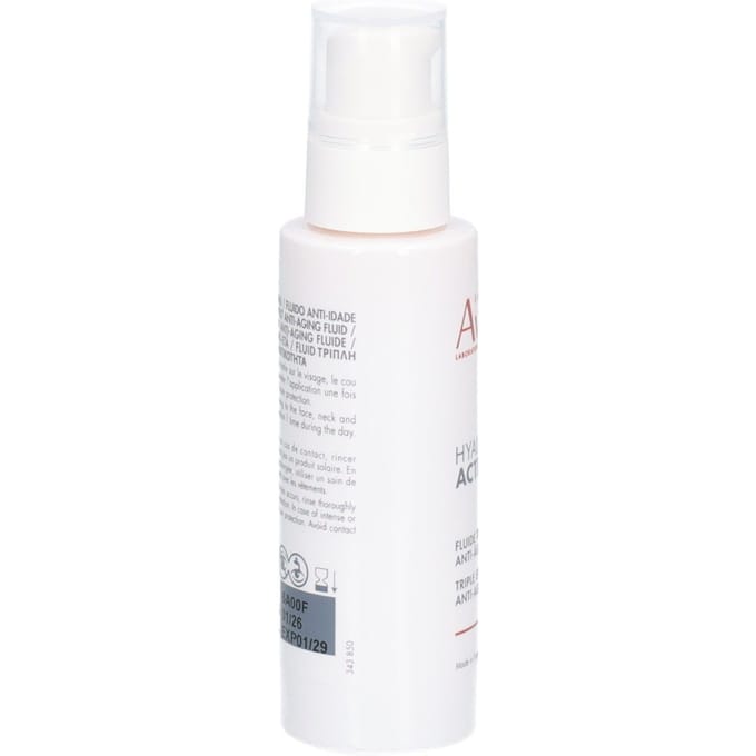 Avène Hyaluron Activ Anti-Aging Fluide Drievoudige Werking  SPF50 40 Ml
