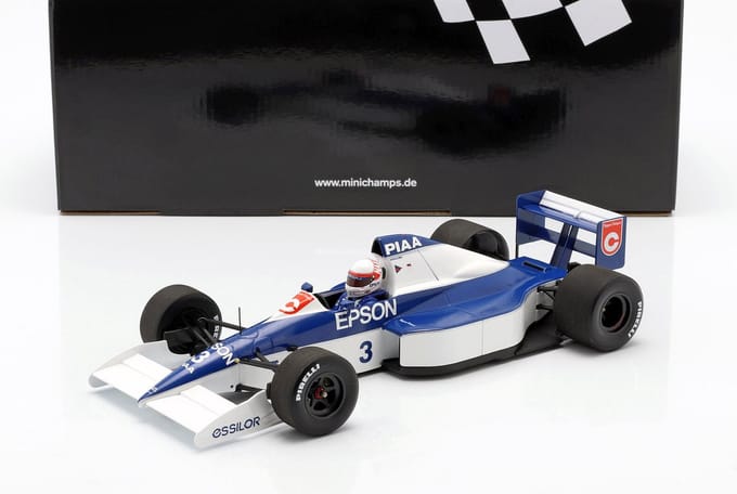 Tyrrell Ford 018 #3 6th Place USA GP 1990 - 1:18 - Minichamps