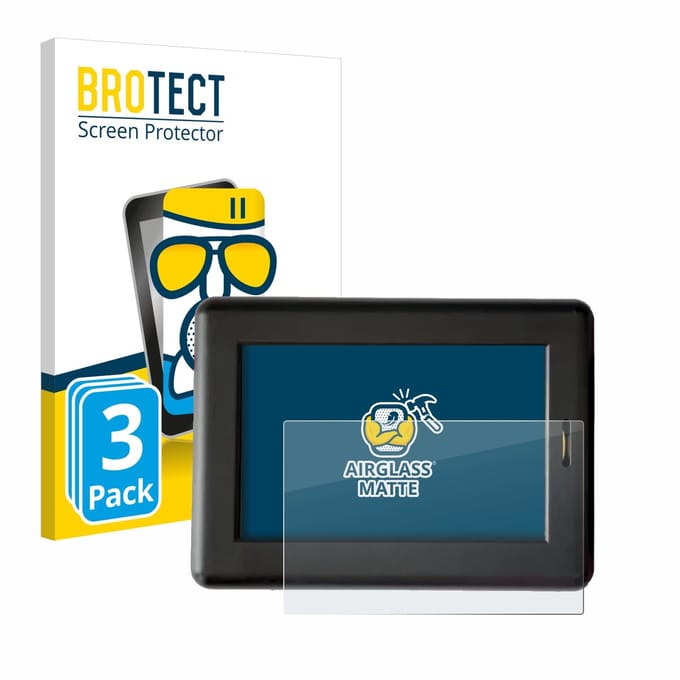 BROTECT - Screenprotector voor XC Tracer Maxx II - Folie Beschermfolie Beschermglas matte 3 Stuks