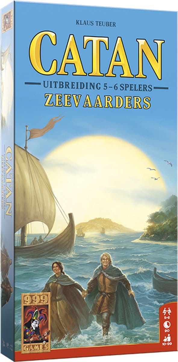 999 Games - Catan: Uitbreiding Zeevaarders 5/6 spelers - Bordspel