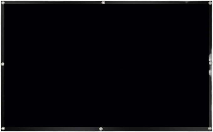 Projectiescherm Doek - Draagbaar Scherm - Film Avond Thuis - Gladde Reflectie - 100-120 Inch - Wit