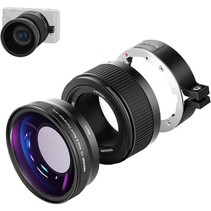 Neewer Groothoeklens Voor Sony Zv1 Hoogwaardig Lensfilter