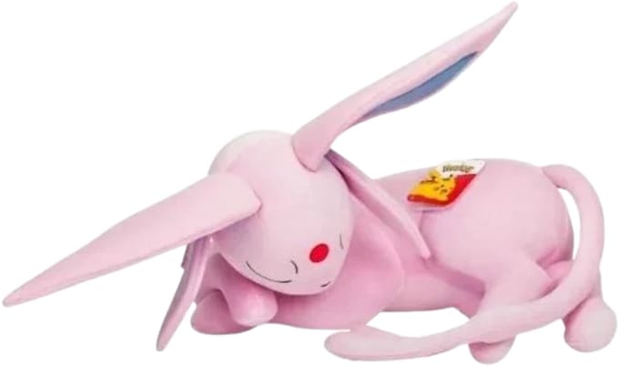 Pokemon Sleeping Espeon pluche 45cm Bekende knuffels