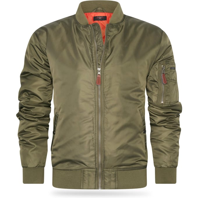 Cappuccino Italia - Heren Jas zomer Navy Seal Jacket - Groen - Maat M