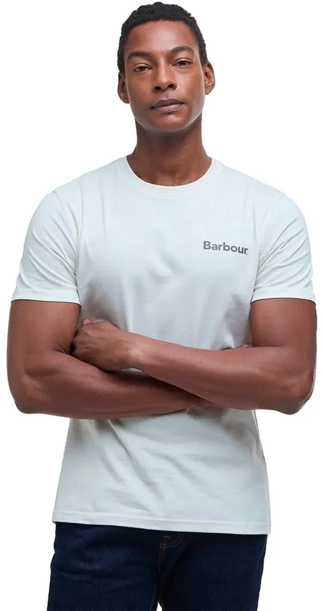 Barbour Camber T-shirt Met Korte Mouwen Blauw M Man