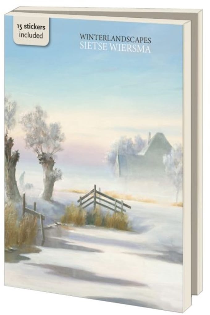 Kaartenmapje Groot: Winterlandscapes, Sietse Wiersma