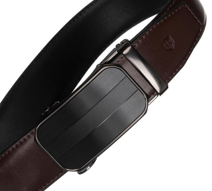 PU+lederen band 35 mm PTN AB35-115-03-PUL BRUIN