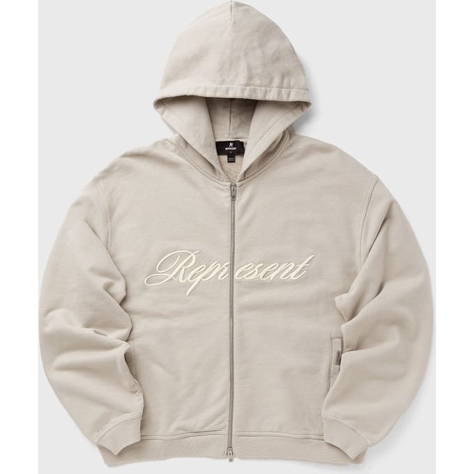 Script Logo Zip Hoodie