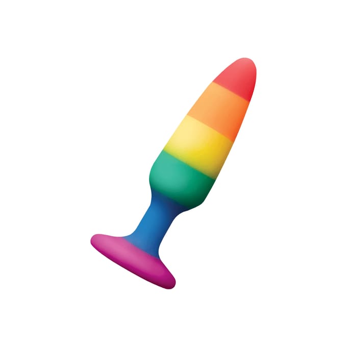 Dream Toys - Colourful Love anaalplug regenboog Medium