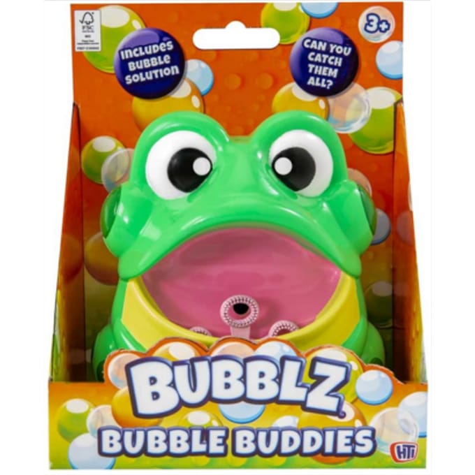Bubblz Bubble Buddies Frog Bellenblaasvloeistof