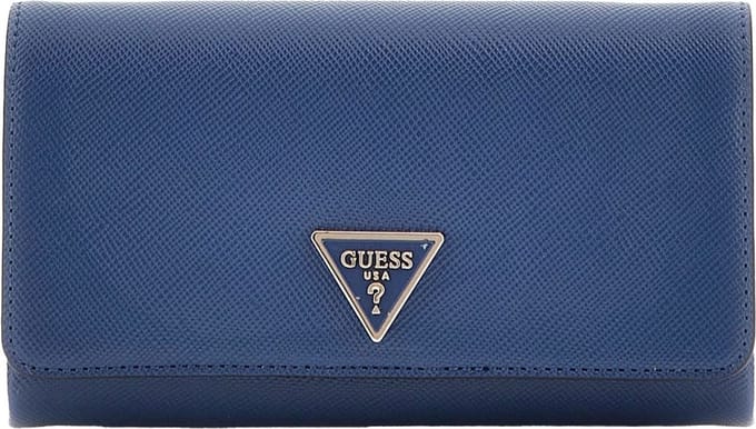 GUESS schoudertas Noelle Mini Xbody Flap Organizer Navy donkerblauw