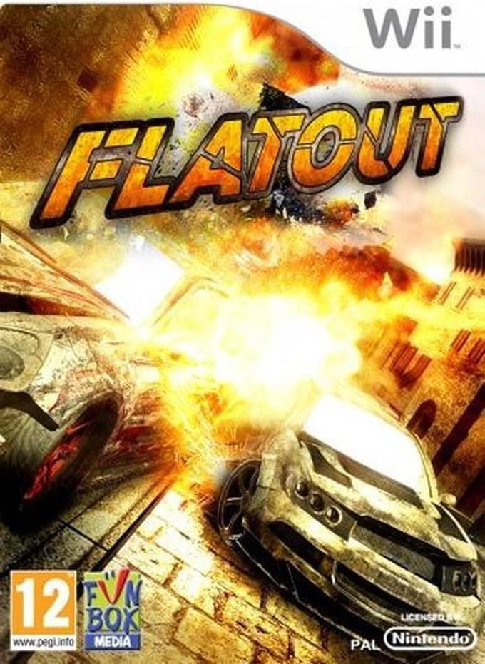 Flatout (Nintendo wii tweedehands game)