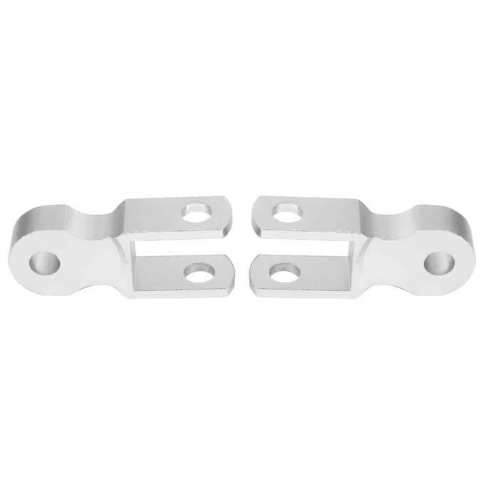 Lot de 2 amortisseurs de moto pour châssis 5 cm (Avec vis) noir