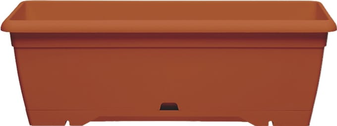 Elezza Prime Plantenbak L40 x B17 x H17 cm - Terracotta