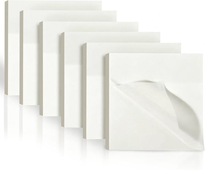 Zelfklevende transparante notitieblaadjes voor efficiënt noteren, organiseren en herinneringen