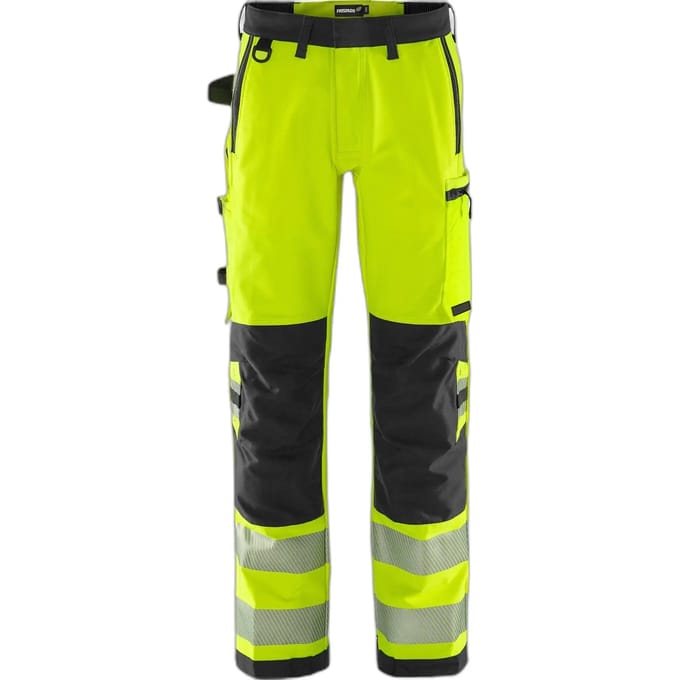Hoogzichtbare werkbroek klasse 2 Fristads Green 2645 GSTP
