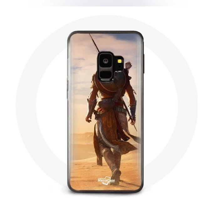 Coque - Samsung - Galaxy S9 - Assassin's Creed - Souple - Noir - Protection