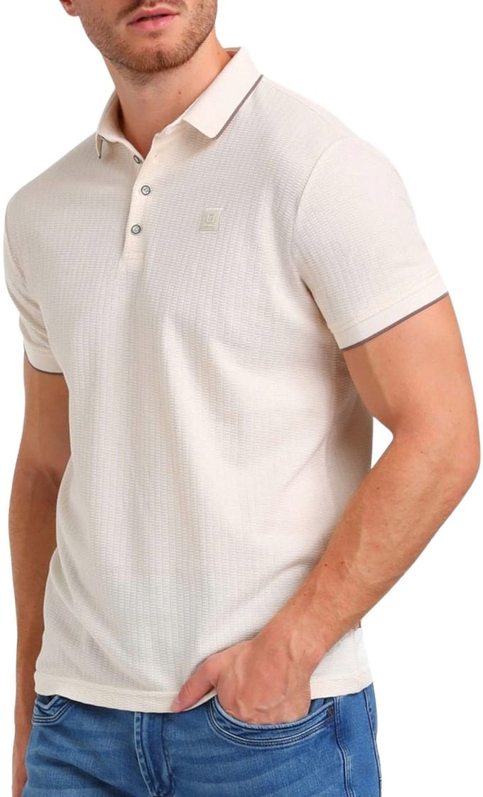 Gabbiano Jacquard Polo Heren - Maat XXL