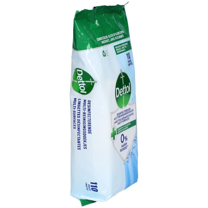 Reinigingsdoekjes Dettol antibacterieël Cleanser 110 stuks