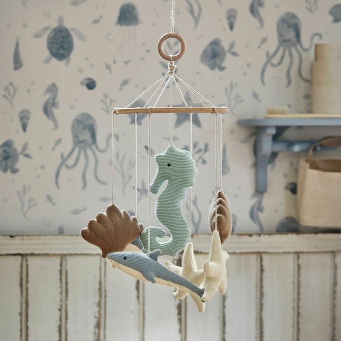 LOBERON Mobiel Twinkledream beige/bruin/blauw