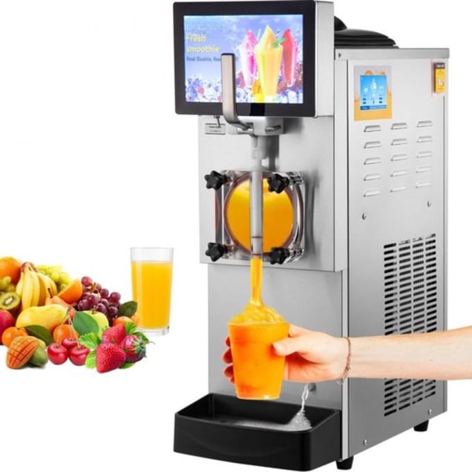 8L Commerciële Slush Ijsmachine Ijsmachine Slushy 1200W slush machine