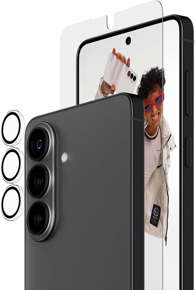 PanzerGlass Hoops® 2-in-1 Bundle Samsung Galaxy S26+ | Ultra-Wide Fit