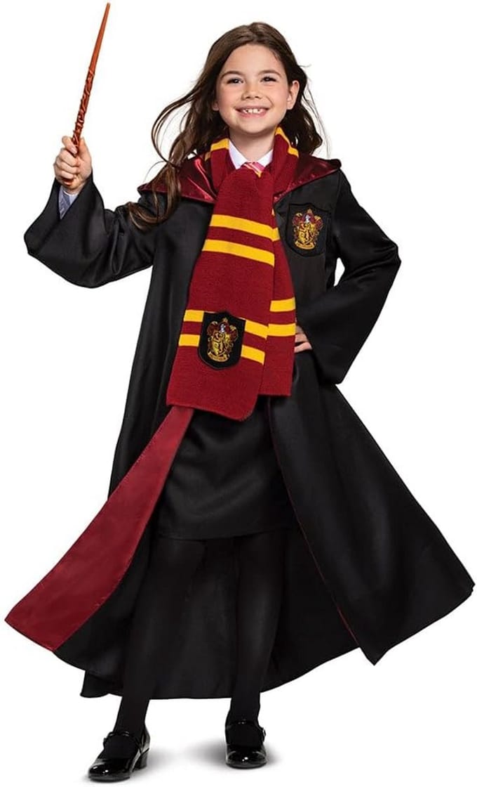 Gryffindor Sjaal Accessoire | Kostuum Heksen & Tovenaars Klassiek Rood-Geel