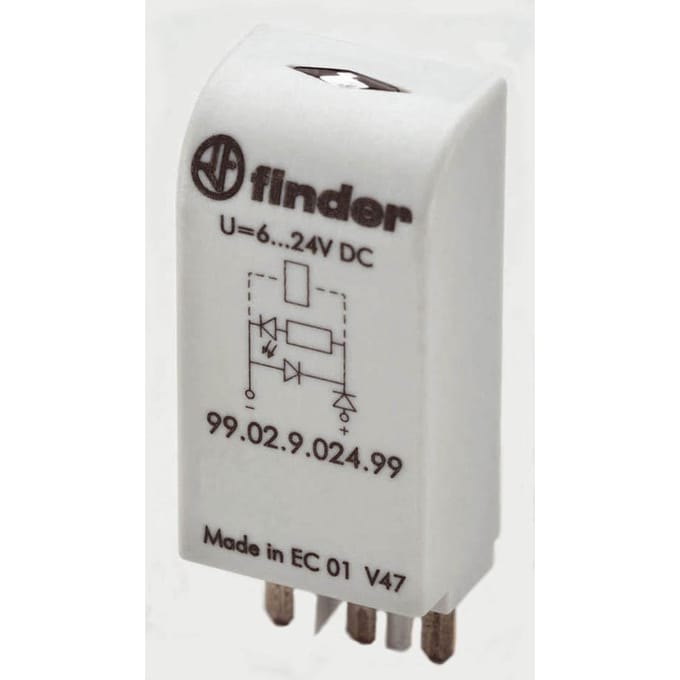 Finder 60 Netstoringsfilter - 99.02.3.000.00 [2 stuks].