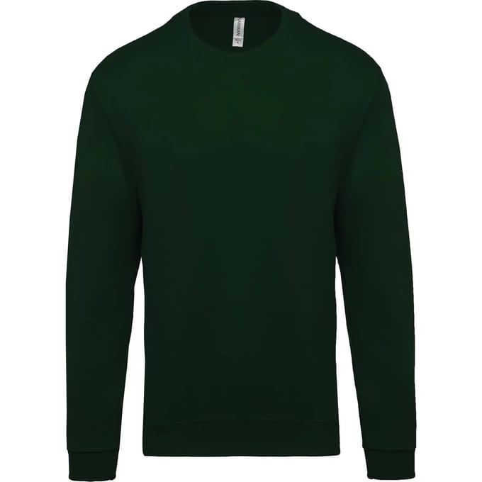 Kariban Sweater ronde hals K474 - Forest Green - L