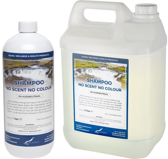 Shampoo No Scent No Colour - 1 liter + Jerrycan 5 liter