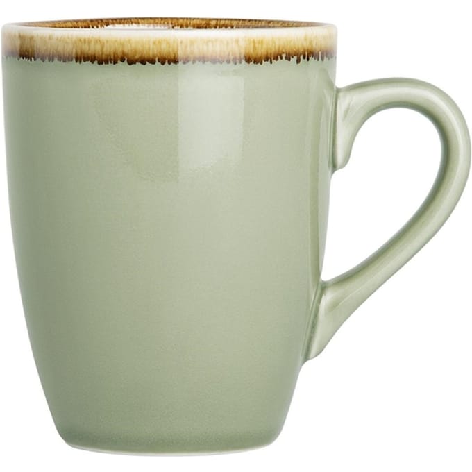Mok Olympia Kiln 340ml 6 stuks mosgroen