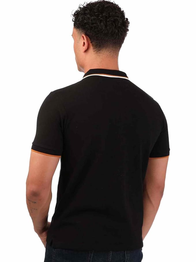 Ben Sherman heren poloshirt met stippen