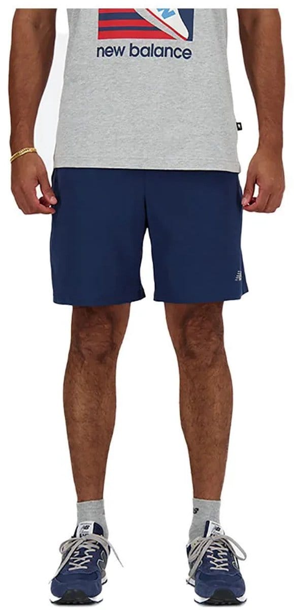 Korte Broek New Balance Shorts ms41232-nny en polyester recyclé