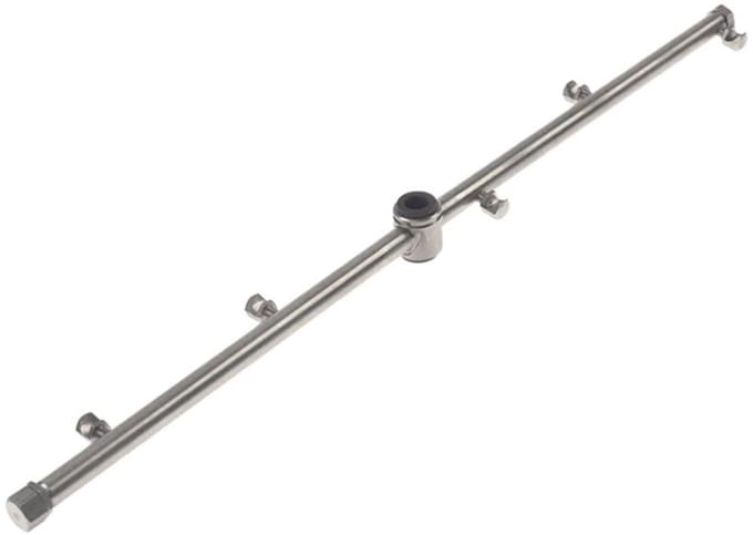 Vaatwasser Sproeiarm - Naspoelarm Keuken - Efficiënt Reinigen - Vier Sproeiers - 48 cm Lengte - Zilver