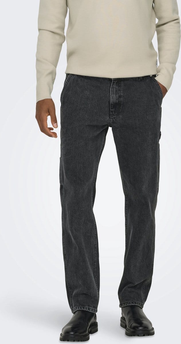 ONLY & SONS Regular fit ONSEDGE Mid waist Straight fit Jeans