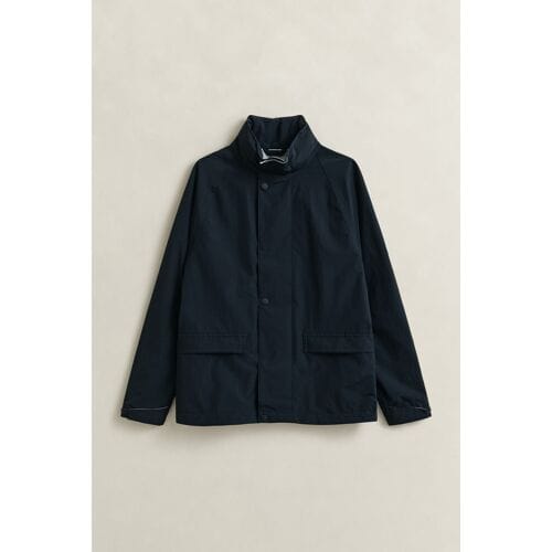 Gant Solid Color Sailor Jacket Navy / male