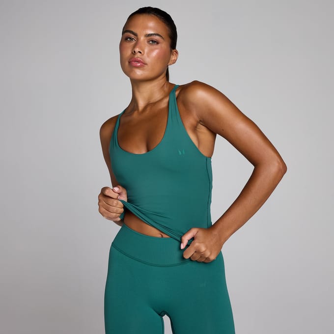MP Dames Tempo Twist Back Vest - Rich Teal - S