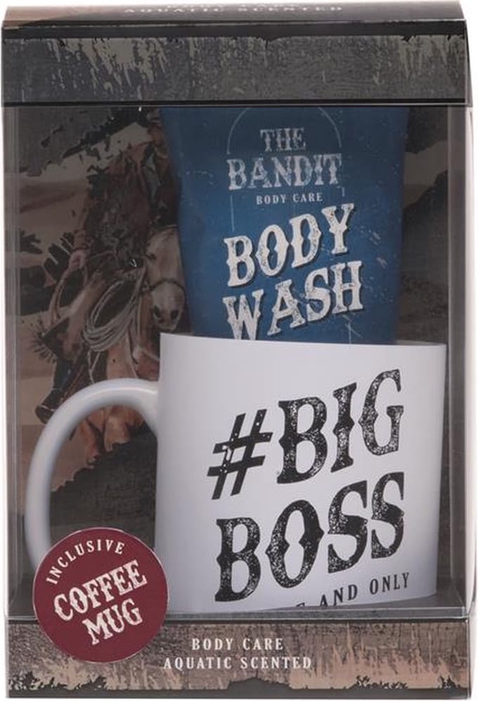 Badgeschenkset man - The Bandit Body care - bad&douche gel