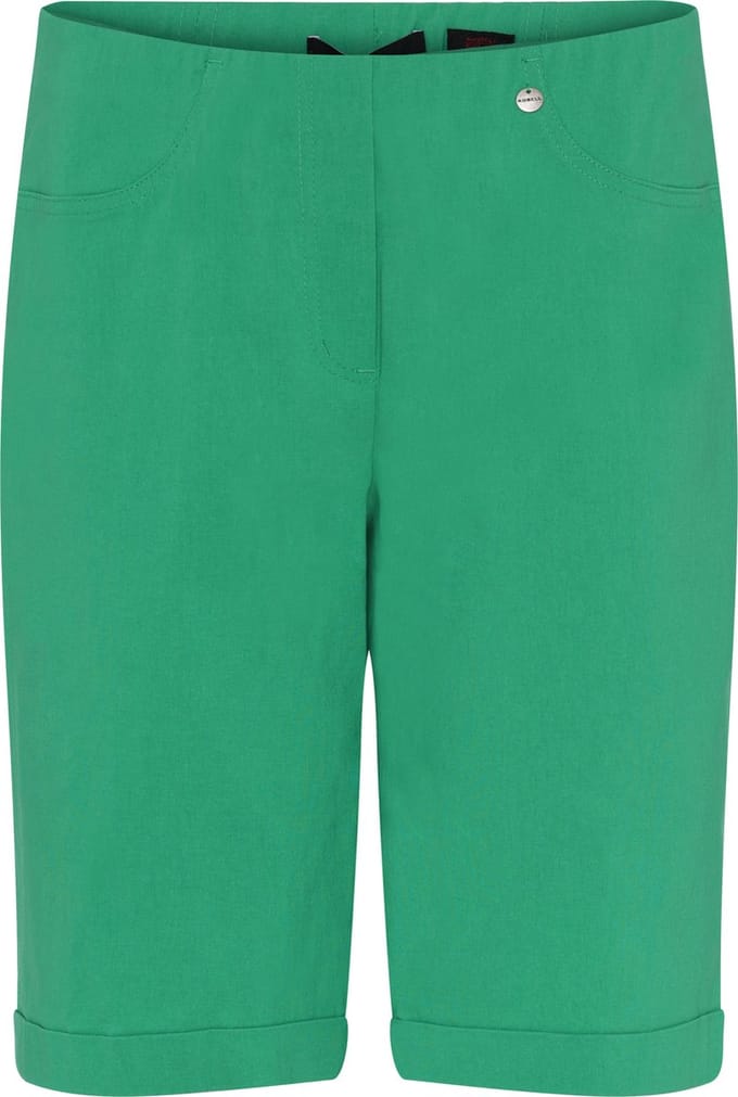 Robell Bermuda Shorts Bella 04 Groen Maat 48