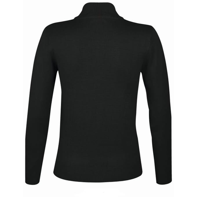 SOLS Vrouwen/dames Gordon Full Zip Cardigan (Zwart)