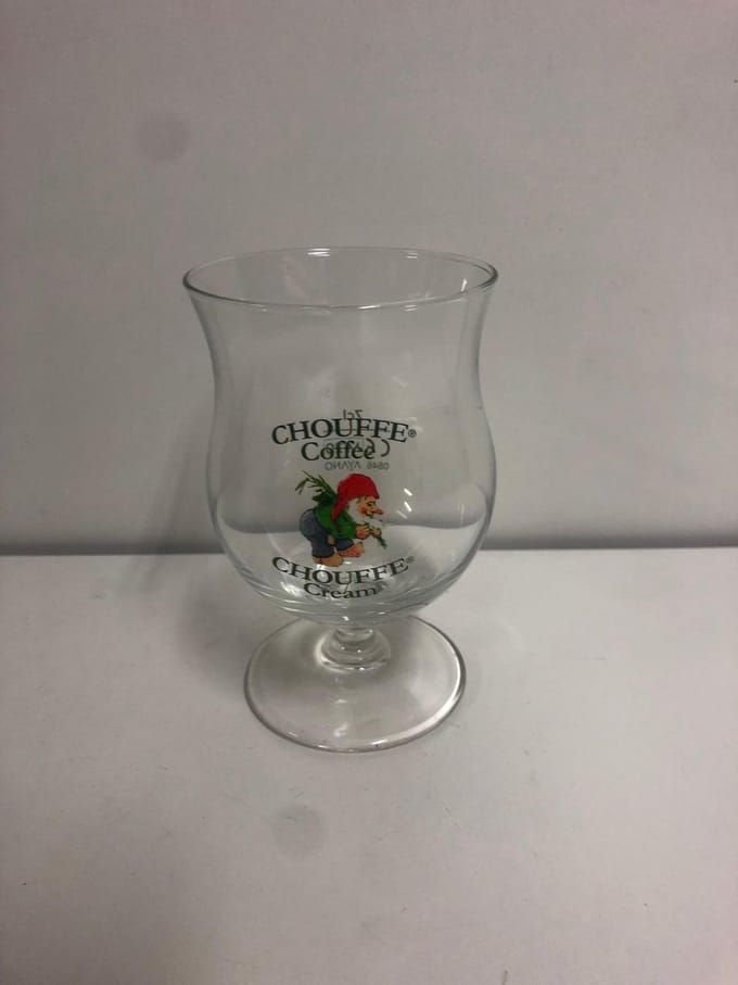 1x Chouffe coffee cream proefglas (7-20cl)