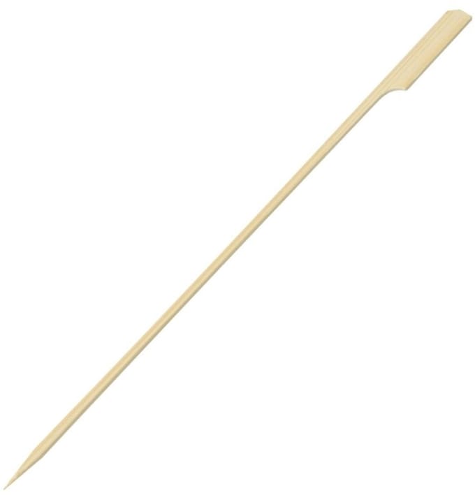Set van 100 houten satéprikkers 25 cm Fackelmann Basic