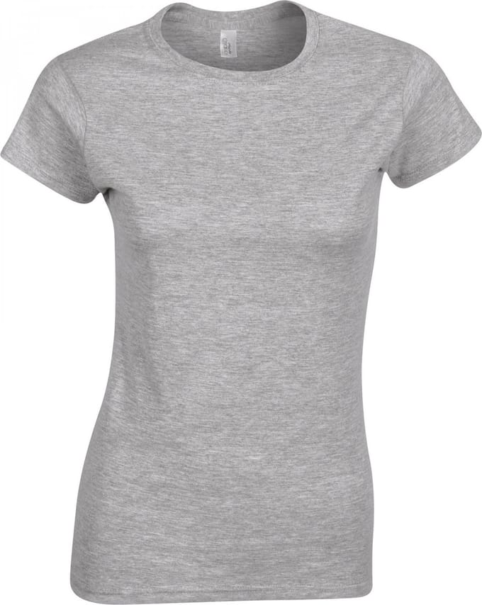 Gildan - Softstyle® Women´s T- Shirt - Sport Grey (Heather) - S