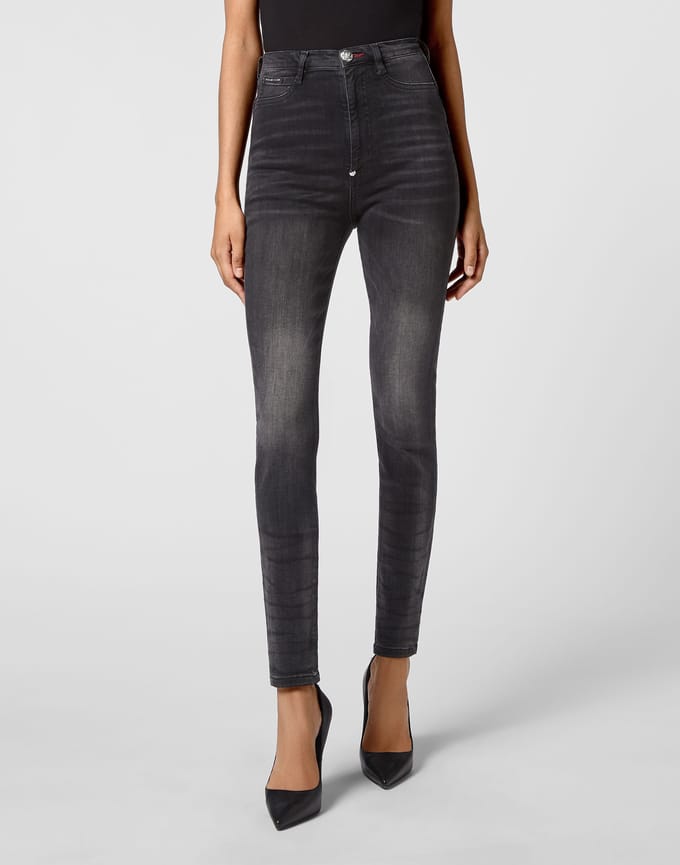 Super Hoge Taille Jegging Iconic Plein