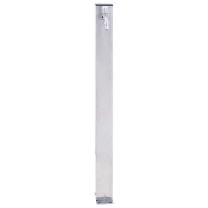 vidaXL - Waterzuil - vierkant - 100 - cm - roestvrij - staal