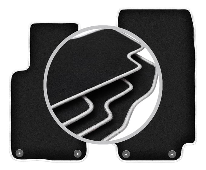 CARLUX-SILVER automatten voor: BMW Z3 E36/8 coupé (1997-2002)
