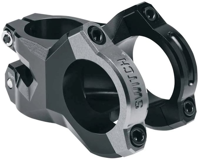 Switch Rocker Fiets Stuurpen Zilver 45 mm